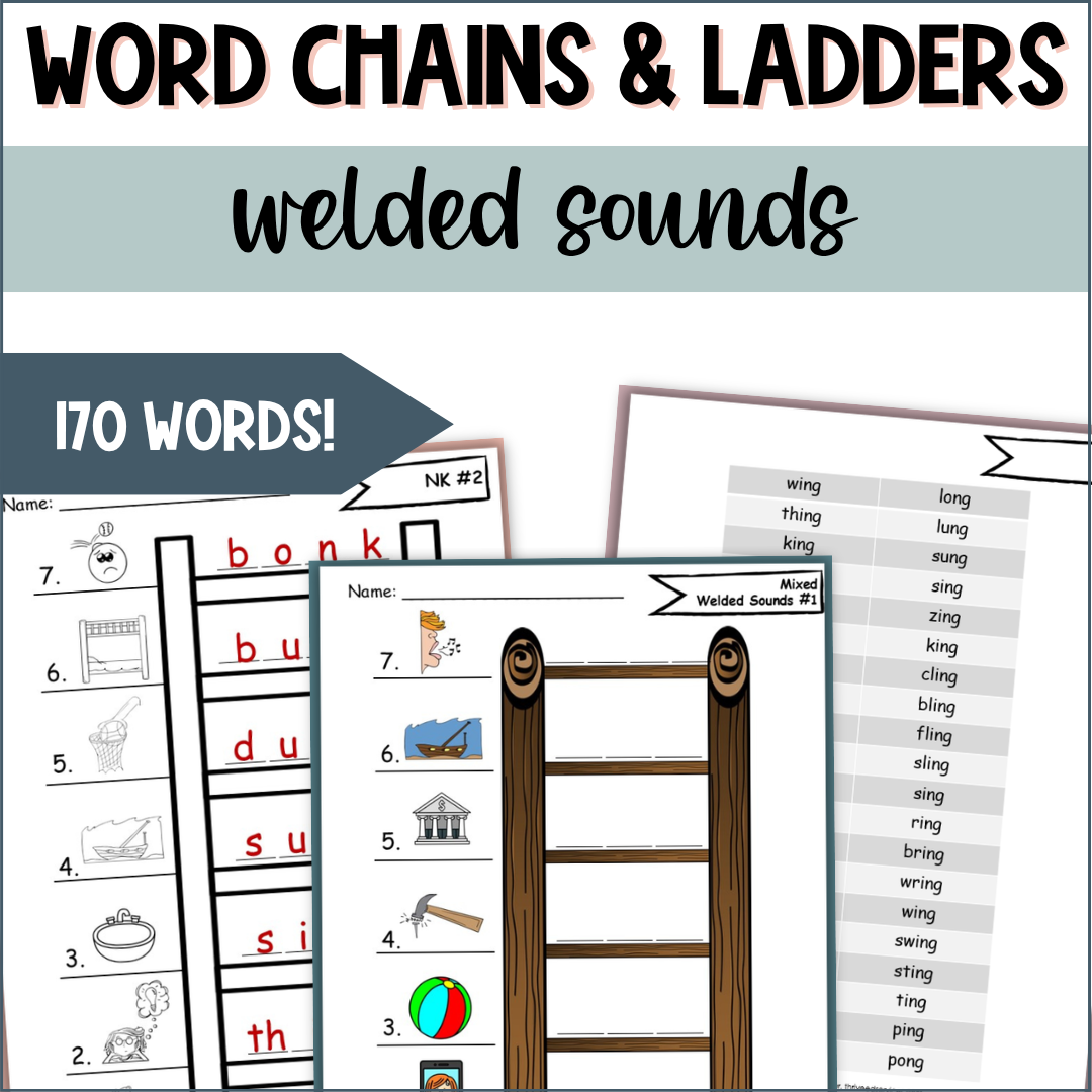 Glued Sounds - Word Chains & Word Ladders