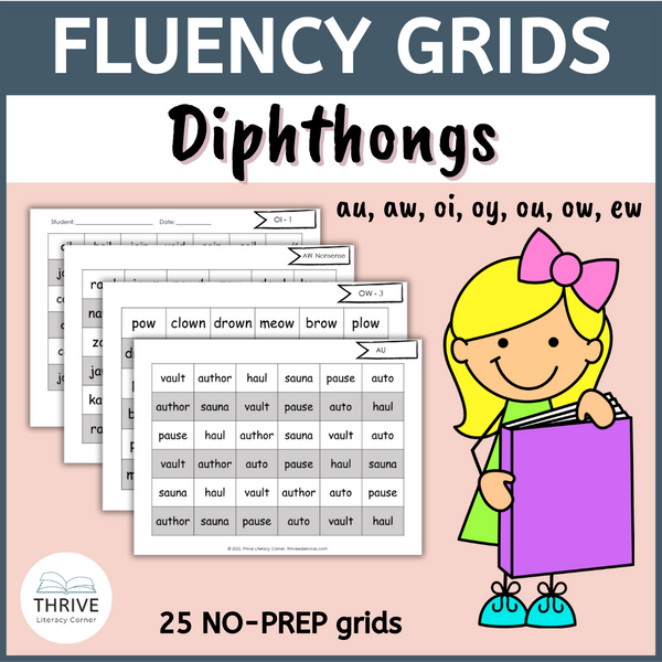 Diphthongs Fluency Grids