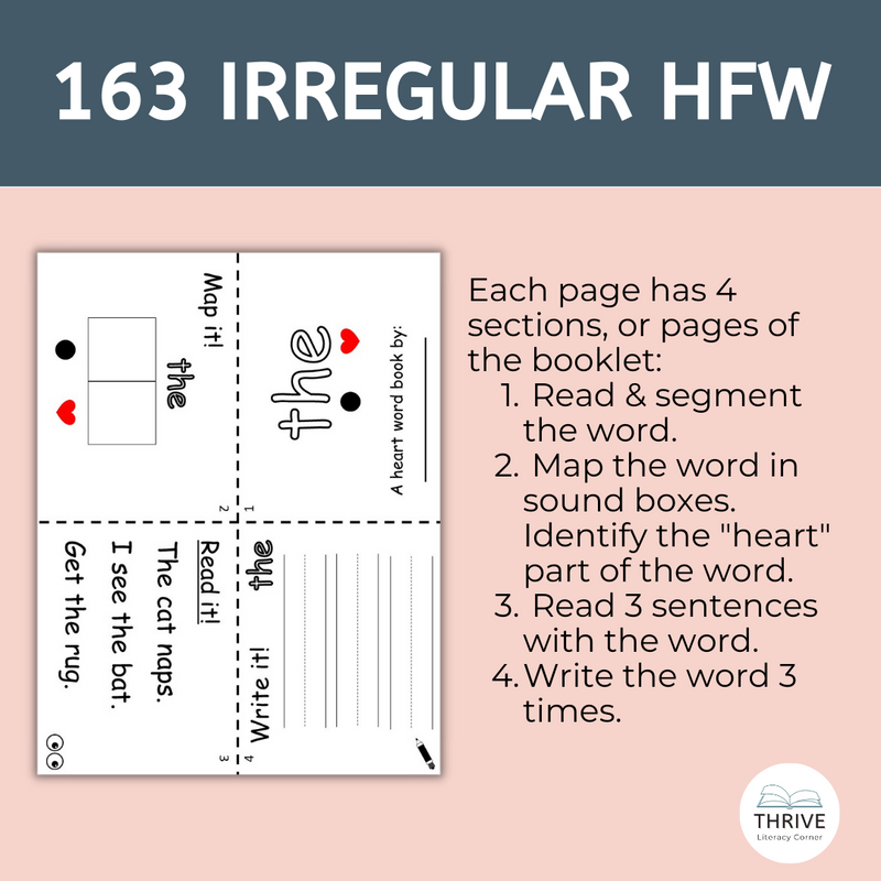 Heart Words Toolkit + Dolch Worksheets Bundle