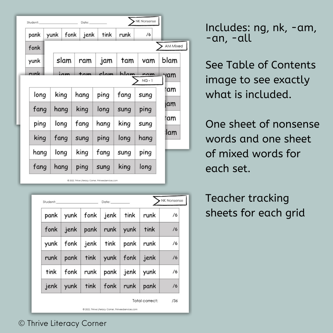 Fluency Grids for Welded/Glued Sounds 2