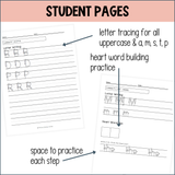 Kindergarten Science of Reading Phonics and Spelling Curriculum with Decodables