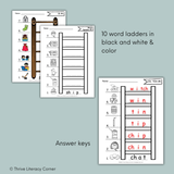 Digraphs - Word Chains & Word Ladders worksheets 3