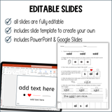 Heart Word Flash Cards & Slides - Mapped Out Irregular High Frequency Words