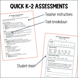 Printable Small Group Assessment for Creating Small Groups SOR-Aligned