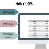 Diphthong Vowel Teams Word Chains & Word Ladders