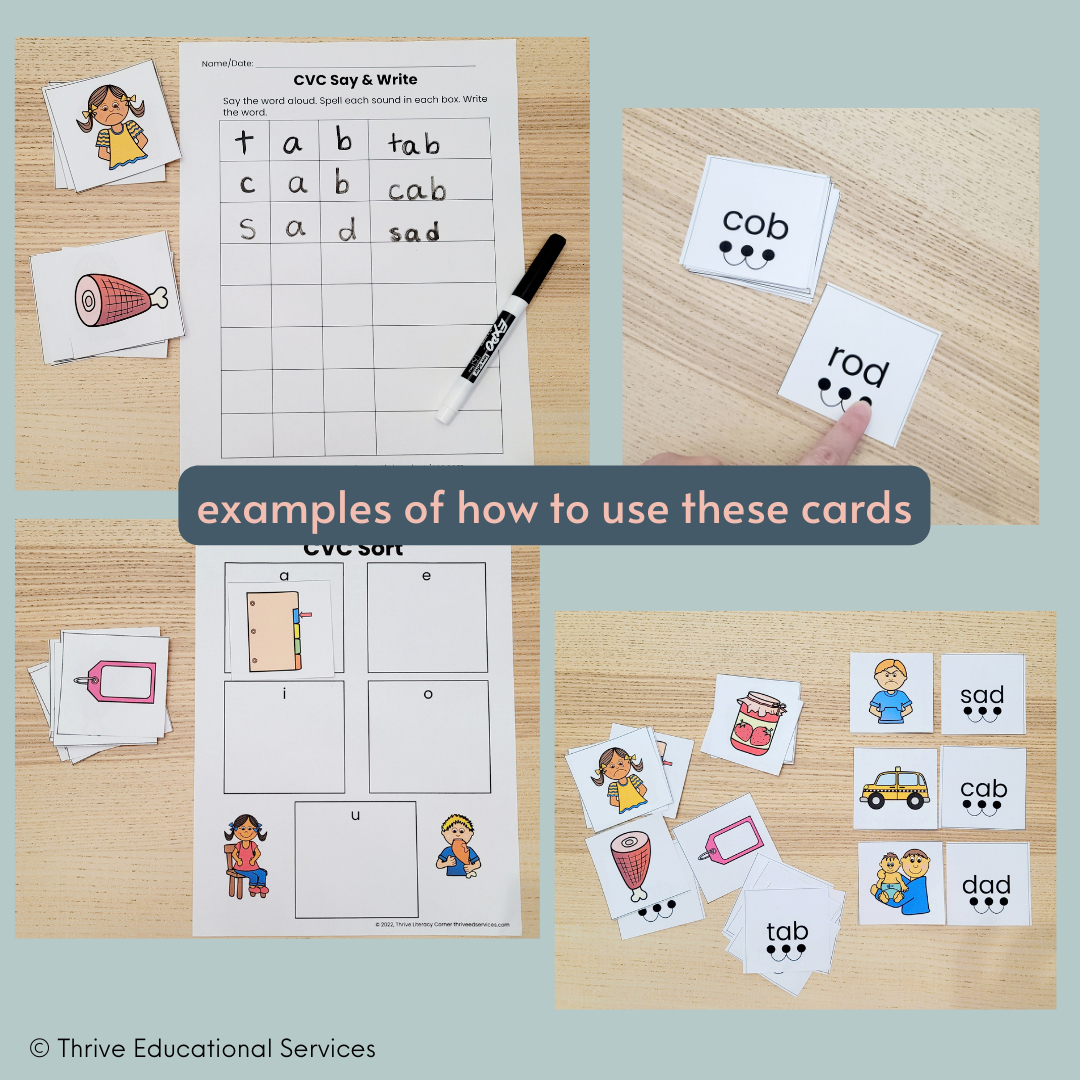 Initial Consonant Blends Blending and Segmenting Cards 5