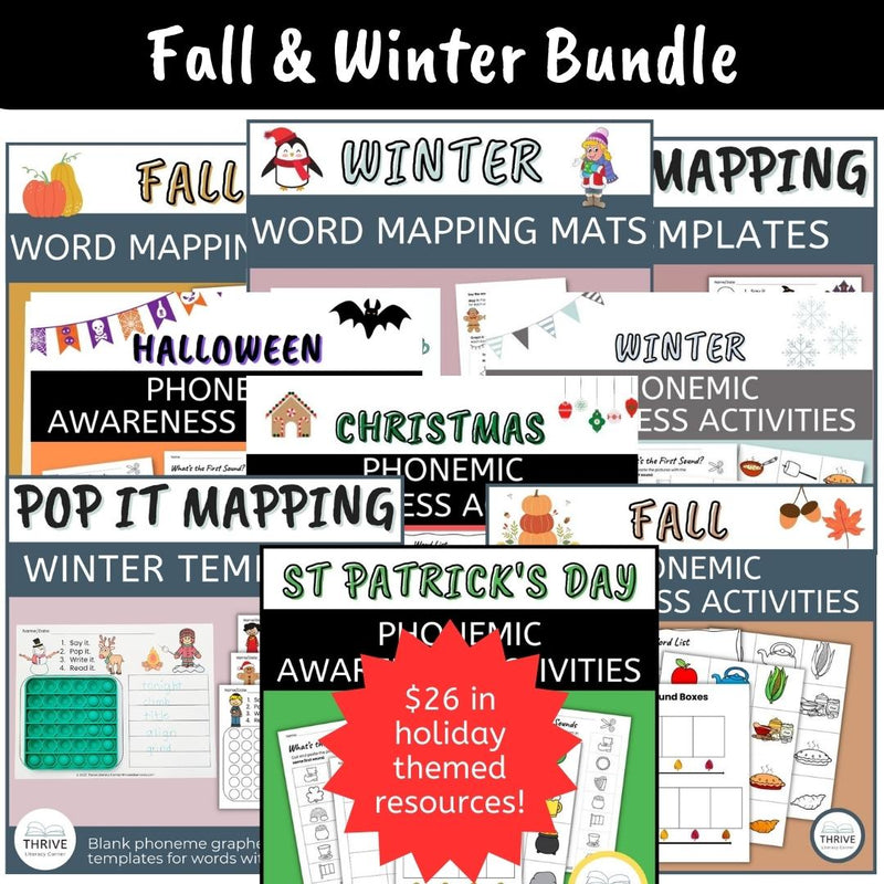 Black Friday Fall & Winter Holiday Bundle