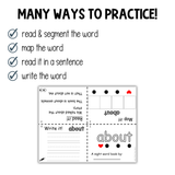 Third Grade Dolch Word Booklets High Frequency Word Mapping