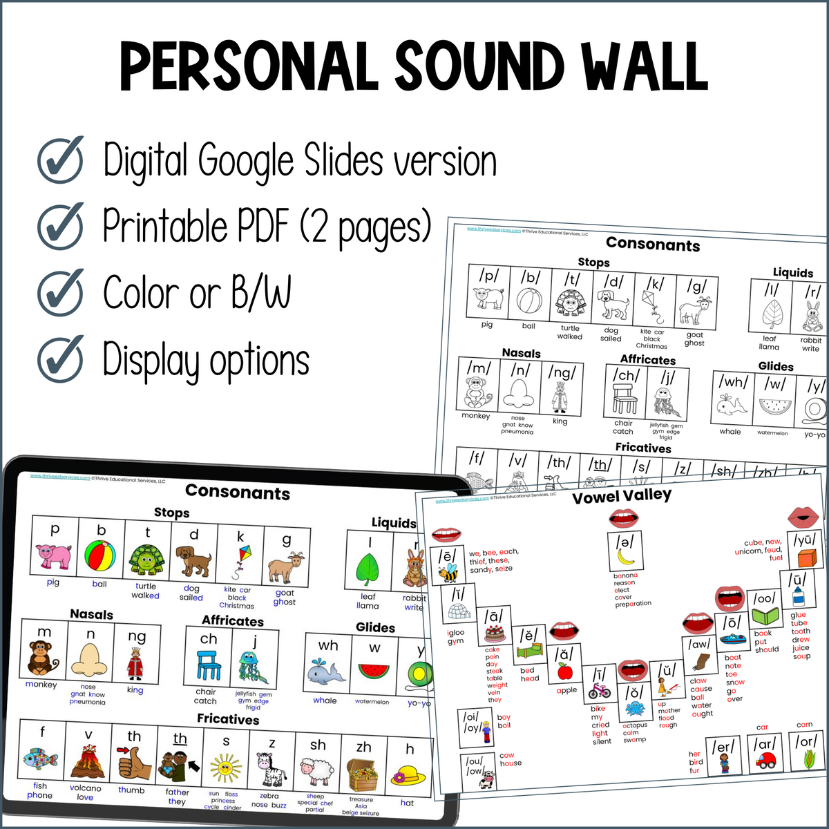 personal sound wall options
