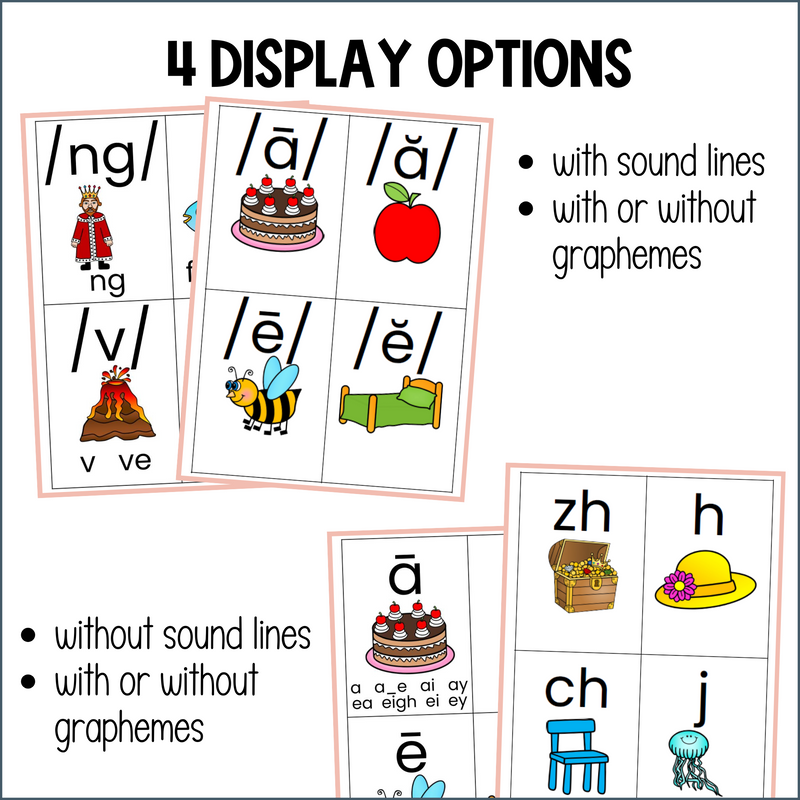 display options for sound wall