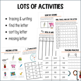 P & Q Letter Reversals Activities | Multisensory Dyslexia Intervention for K-1