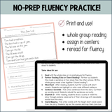 CVC Short Vowel Decodable Passages with Comprehension Questions Science of Reading