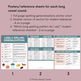 Spelling Generalizations Charts for Long Vowels