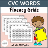 Fluency Grids for CVC Words