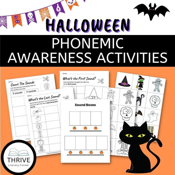 Halloween Phonemic Awareness Activities